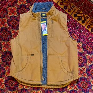 Lee - Sherpa lined Summit Vest - Men’s Medium